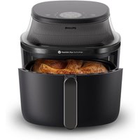 PHILIPS 3000 Serie Airfryer met Kijkvenster – 6,2 L – Zwart – Voor 5 personen – 16 Kookfuncties (NA330/00)