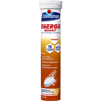 Davitamon Energie Boost Ginseng Bruistabletten 20 Stuks