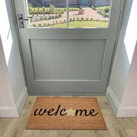 Likewise Doormat Welcome Daisy Coir 40x70cm