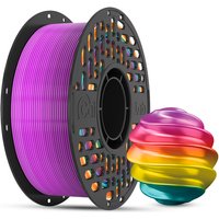 CAILAB 3D-printerfilament PLA met regenboogkleurverloop - Rainbow #4