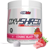 EHPlabs OxyShred Thermogenic Daily Wellness Support Powder Cosmic Blast Flavour - 60 Servings