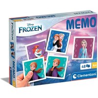 Clementoni Frozen geheugenspel - 48 kaarten, multikleur