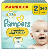 Pampers Premium Protection Luiers Maat 2 – Maandbox 240 Luiers