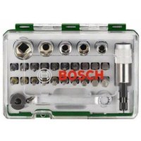 Bosch Schroevendraaier Bit Set met Ratchet - 27 stuks