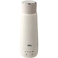 Bear Portable Travel Electric Kettle ZDH-C04X1, 4 Temperature Control Settings, Keep Warm Function, Fast Boil, 300 ml Capacity, Double Layer 304 Stainless Steel, Includes Storage Bag, Plugged In To Use