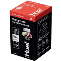 Huel Black Edition Ready To Drink Strawberry & Banana - 4 x 500ml