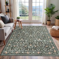 Likewise Rug Enchanted Florals Rectangle Green 160x230cm