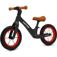 Neuleb Toddler Balance Bike, Lightweight No Pedal Training Bicycle with Adjustable Seat, Air-Free Tires & Kickstand, Kids First Bike for Ages 3 to 6 Years, Perfect for Learning to Ride, Black