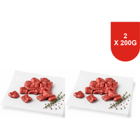 The Meatlovers Biefstukpuntjes 200 g x 2