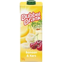 Dubbel Drank Banaan & Kersensap - 1 L
