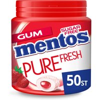 Mentos Pure Fresh Aardbei - 100 g