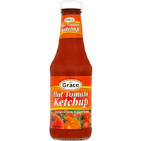 Grace Hot Tomato Ketchup (UK) 385g