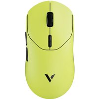 RAPOO VT2 Wireless Gaming Mouse, True 8K Wireless Polling Rate, 53g Lightweight, Up to 750 Hr Battery, Nordic nRF54L15 MCU, 100-Million Mechanical Switch, 10 Programmable Buttons, Macro Enabled - Yellow