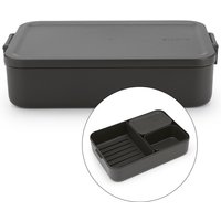 Brabantia Make & Take Lunch Box Bento, Large - Dark Grey