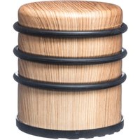 5five Houten deurstopper slot - Lichtbruin, 7 x 7 x 8 cm