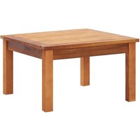 vidaXL Tuin tafel Massief acaciahout - Bruin, 60 x 60 x 36 cm