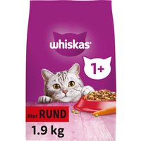 Whiskas kattenvoer droog volwassen rund 1,9 kg