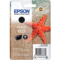 Epson C13T03U14010 inktcartridge, 1 stuk, origineel standaard rendement, zwart