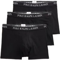Ralph Lauren Stretch Cotton Trunk 3-Pack - Polo Black