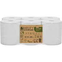 Papernet Autocut Hand Towels, 19.6 high, 130m long, pure cellulose, 19.5gsm. CARBON NEUTRAL