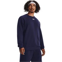 Under Armour Heren Ua Rival Fleece Crew Navy-Wit Rival Collectie S