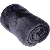 Arti Casa Fleece Deken - 150 x 200 cm, Lichtgrijs