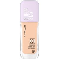 Maybelline New York Super Stay up to 30H Lumi-Matte Foundation, Medium-Full Coverage, Vegan Formula*, With Amino Acids, Niacinamide and Vitamin E - Shade 96