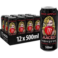 Monster Bad Apple Energy Juice - 12 x 500 ml