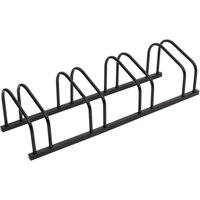 vidaXL Stalen fietsenrek voor 4 fietsen - Zwart, 103,5 x 33 x 26 cm