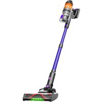COTIAR R11 Cordless Vacuum Cleaners for Home, 500W 50Kpa Suction Lightweight Vacuum, 60-Min Runtime LED Display 3 HEPA Filters Purple