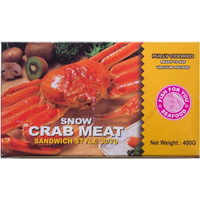 FISH FOR YOU Frozen Snow Crab Meat (100%) 400g Net