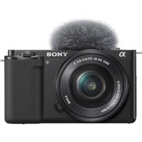 Sony ZV-E10 + 16-50 mm zoom zwart