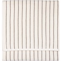 Yard Bath Sheet Hebden Narrow Stripe Mole 100x150cm