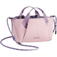 Beneunder LC169, Uitschuifbare Mini Crossbody Tas Schoudertas, Water-, Olie- en Vlekbestendig, Duurzaam, Uitschuifbaar van 1,2L tot 3,6L, Ultralicht 98g, Met Binnenvakken, Wasbaar, Roze