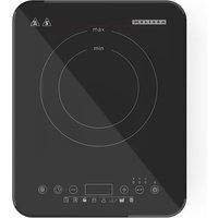 MELISSA Inductiekookplaat | 2000 W | 10 vermogensstanden | 8 voorinstellingen | timerfunctie | boostfunctie | LCD-display | oververhittingsbeveiliging | kinderslot | zwart