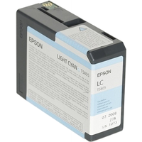Epson enkelverpakking inktpatroon licht cyaan T580500