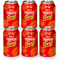 TING Soda Tropical 330 ml x 6