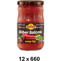 Suntat Zoete paprikapasta (Tatli Biber Salcasi) 12 x 660 ml