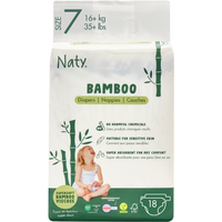Naty Bamboo Viscose Baby Diapers Size 7 18Pack