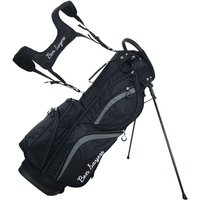 Ben Sayers Golf Stand Bag & Shoulder Strap DLX Black/Grey