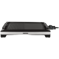 DAEWOO DW.DTG-758 elektrische grill voor binnen - antiaanbaklaag - instelbare temperatuurregeling - verwijderbare grillplaat - cool-touch handgrepen