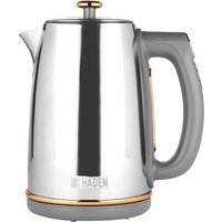 Haden Dorchester Digital Kettle, Variable Temperature, Chrome & Rose Gold - 204851