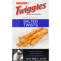 Twiggle Zoute Stelen - 125 g