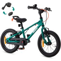 RoyalBaby+kids bike+ Aluminum EZ Freestyle+ 16 inch Green,Net Weight 7.8 kg