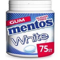 Mentos kauwgom witte koele munt - 113 g