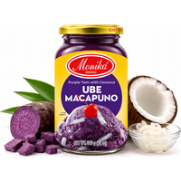 Monika paarse yampuree met kokos-ube-macapuno 340 g