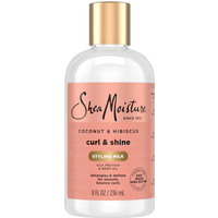 Shea Moisture Kokos en hibiscus stylingmelk in Clear