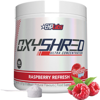 EHPlabs OxyShred Thermogenic Daily Wellness Support Powder Raspberry Refresh Flavour - 60 Servings