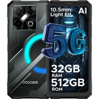 DOOGEE Blade GT Pro 5G Robuuste Smartphone (2025), Dynamische Lichteffecten, 32 GB + 512 GB, 6 nm D7025, 120 Hz en 6,72" FHD+, 100 MP AI Camera, Ultradunne Android Mobiele Telefoons, 5G Dual SIM, Gezichts- en Vingerautentificatie, NFC