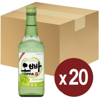 OPPA Soju Groene Druiven 12%, 20 x 360 ml